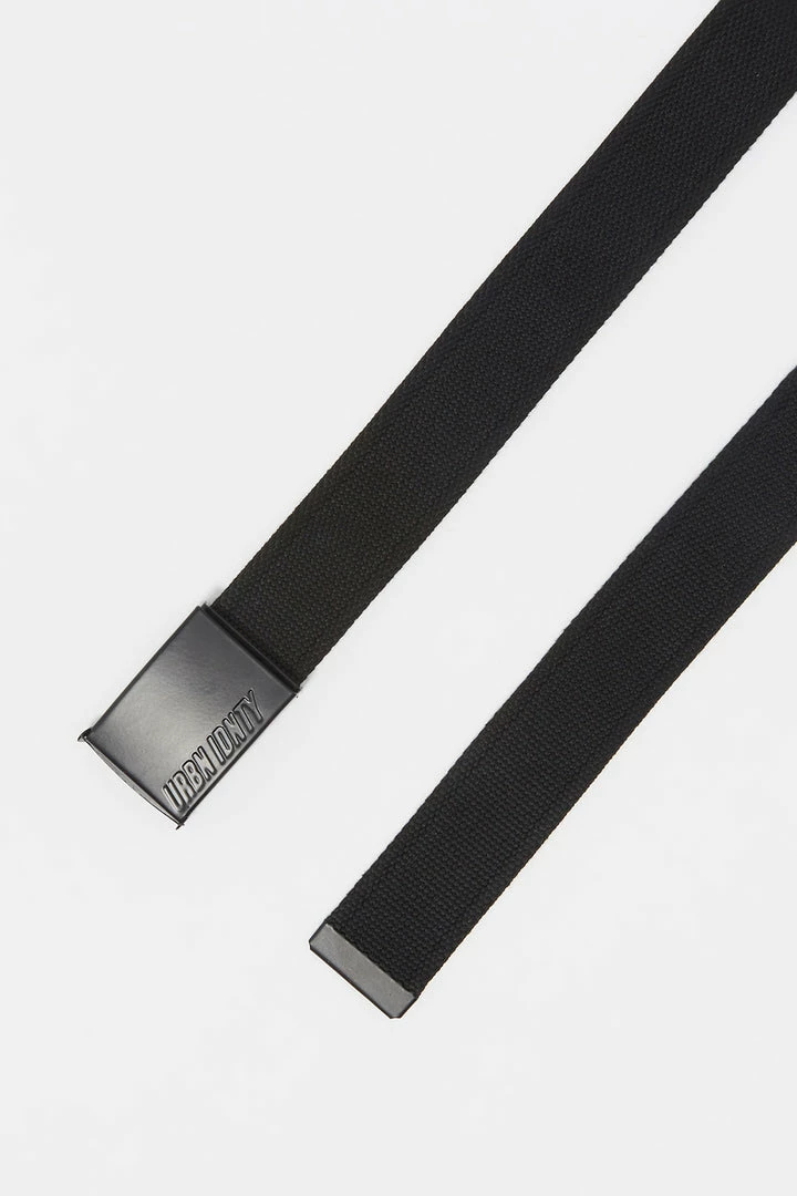 Mens Online Exclusive Urban Identity Canvas Buckle Belt 3 Mens Online Exclusive Urban Identity Canvas Buckle Belt