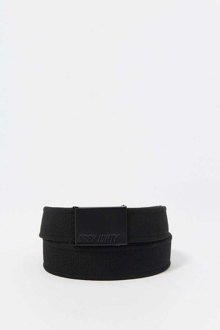 Mens Online Exclusive Urban Identity Canvas Buckle Belt 2 Mens Online Exclusive Urban Identity Canvas Buckle Belt
