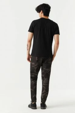 Mens Camo Print Tech Fleece Active Jogger Online Exclusive