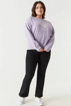 Stitches Ladies Plus Size Good Vibes Fleece Sweatshirt 11 Stitches Ladies Plus Size Good Vibes Fleece Sweatshirt