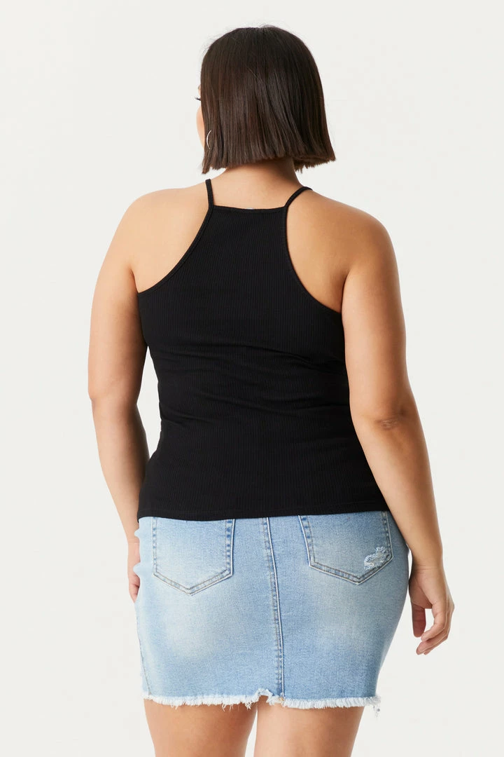 Stitches Ladies Tops Plus Size High Neck Racerback Cami 5 Stitches Ladies Tops Plus Size High Neck Racerback Cami