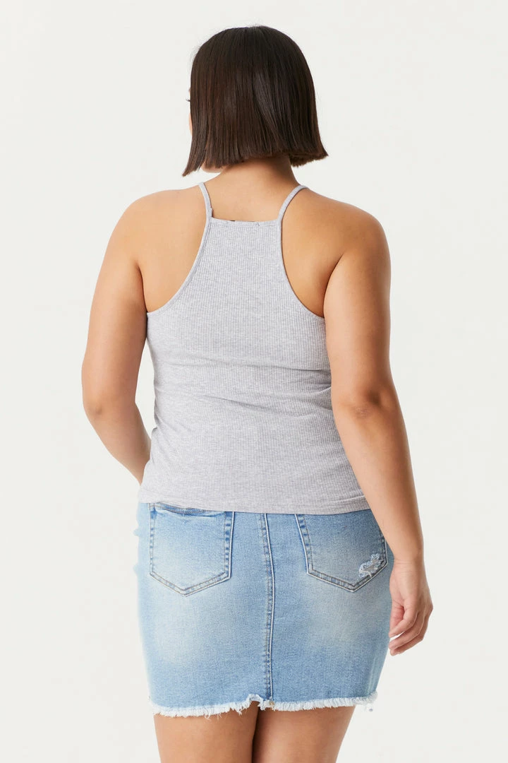 Stitches Ladies Tops Plus Size High Neck Racerback Cami 8 Stitches Ladies Tops Plus Size High Neck Racerback Cami