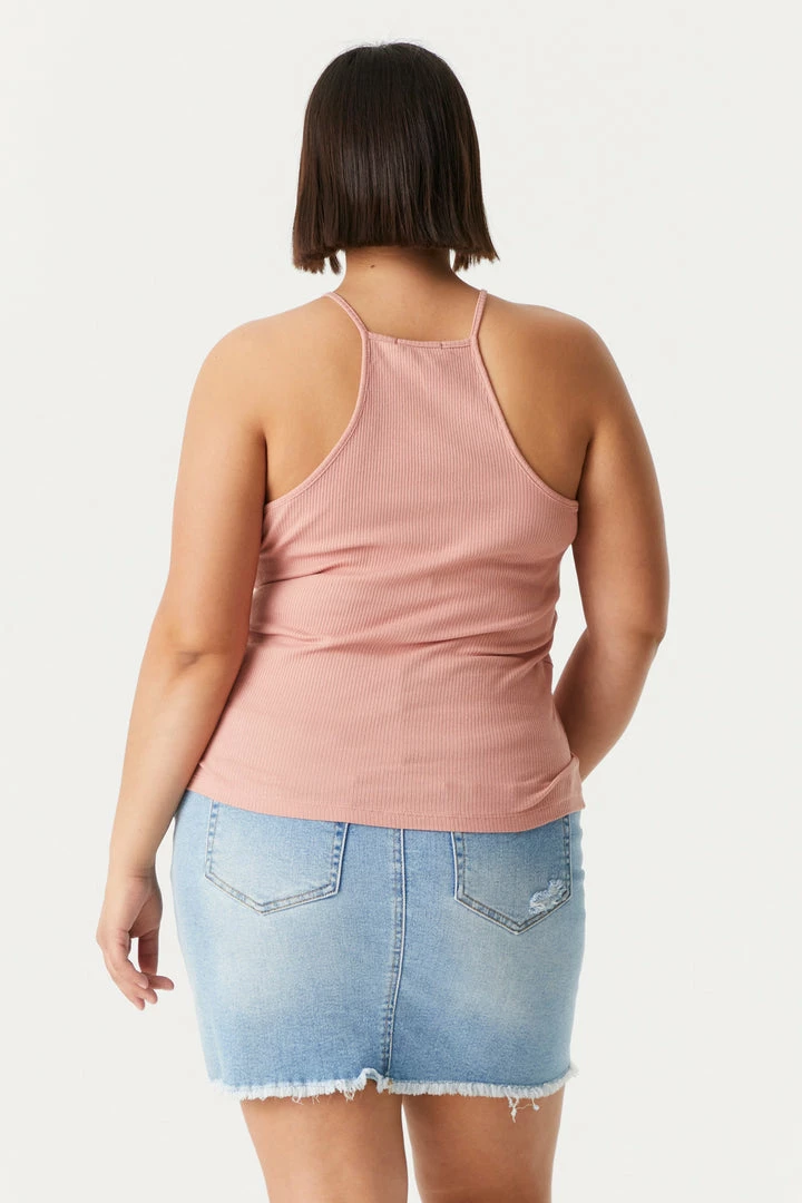 Stitches Ladies Tops Plus Size High Neck Racerback Cami 17 Stitches Ladies Tops Plus Size High Neck Racerback Cami