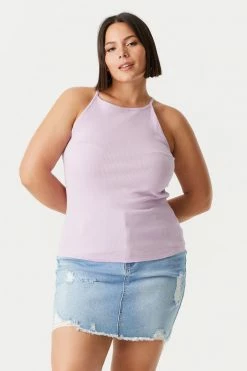Stitches Ladies Tops Plus Size High Neck Racerback Cami 51 Stitches Ladies Tops Plus Size High Neck Racerback Cami