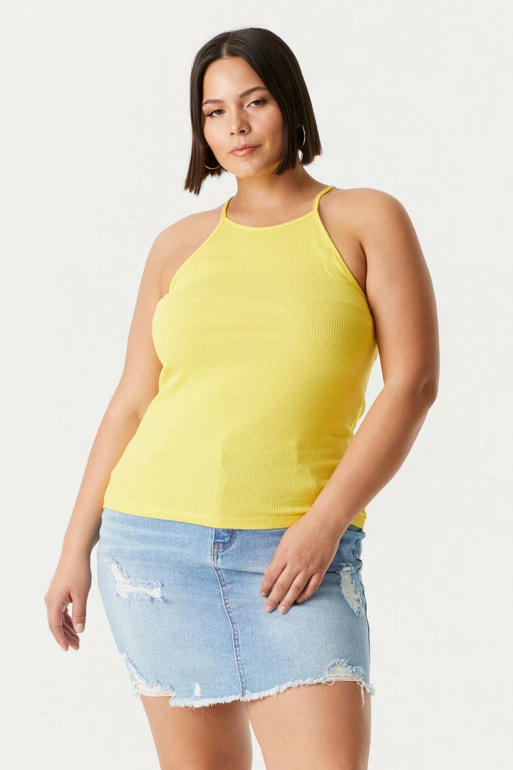 Stitches Ladies Tops Plus Size High Neck Racerback Cami 25 Stitches Ladies Tops Plus Size High Neck Racerback Cami