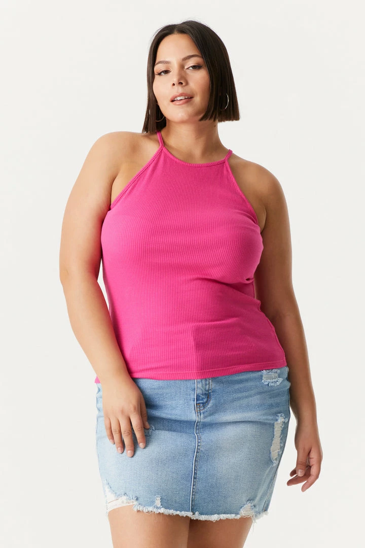 Stitches Ladies Tops Plus Size High Neck Racerback Cami 28 Stitches Ladies Tops Plus Size High Neck Racerback Cami