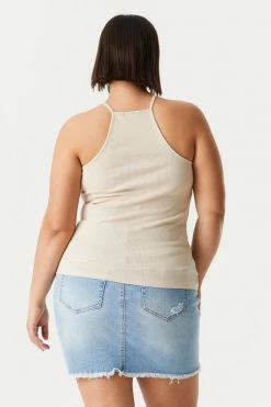 Stitches Ladies Tops Plus Size High Neck Racerback Cami 64 Stitches Ladies Tops Plus Size High Neck Racerback Cami