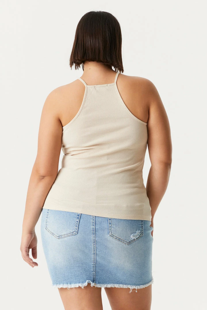 Stitches Ladies Tops Plus Size High Neck Racerback Cami 32 Stitches Ladies Tops Plus Size High Neck Racerback Cami