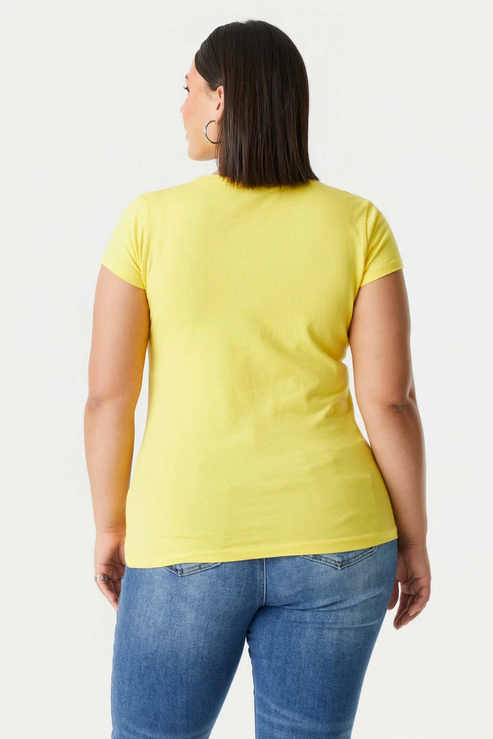 Stitches Ladies Tops Plus Size Everyday T-Shirt 26 Stitches Ladies Tops Plus Size Everyday T-Shirt