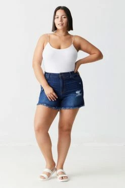 Stitches Ladies Plus Size Scoop Neck Cami Bodysuit