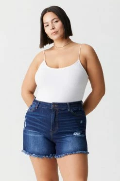 Stitches Ladies Plus Size Scoop Neck Cami Bodysuit