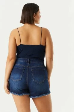 Stitches Ladies Plus Size Scoop Neck Cami Bodysuit