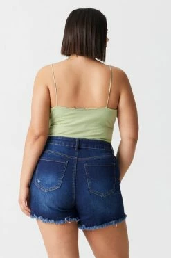 Stitches Ladies Plus Size Scoop Neck Cami Bodysuit