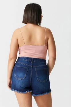 Stitches Ladies Plus Size Scoop Neck Cami Bodysuit