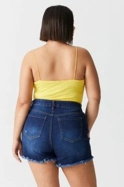 Stitches Ladies Plus Size Scoop Neck Cami Bodysuit